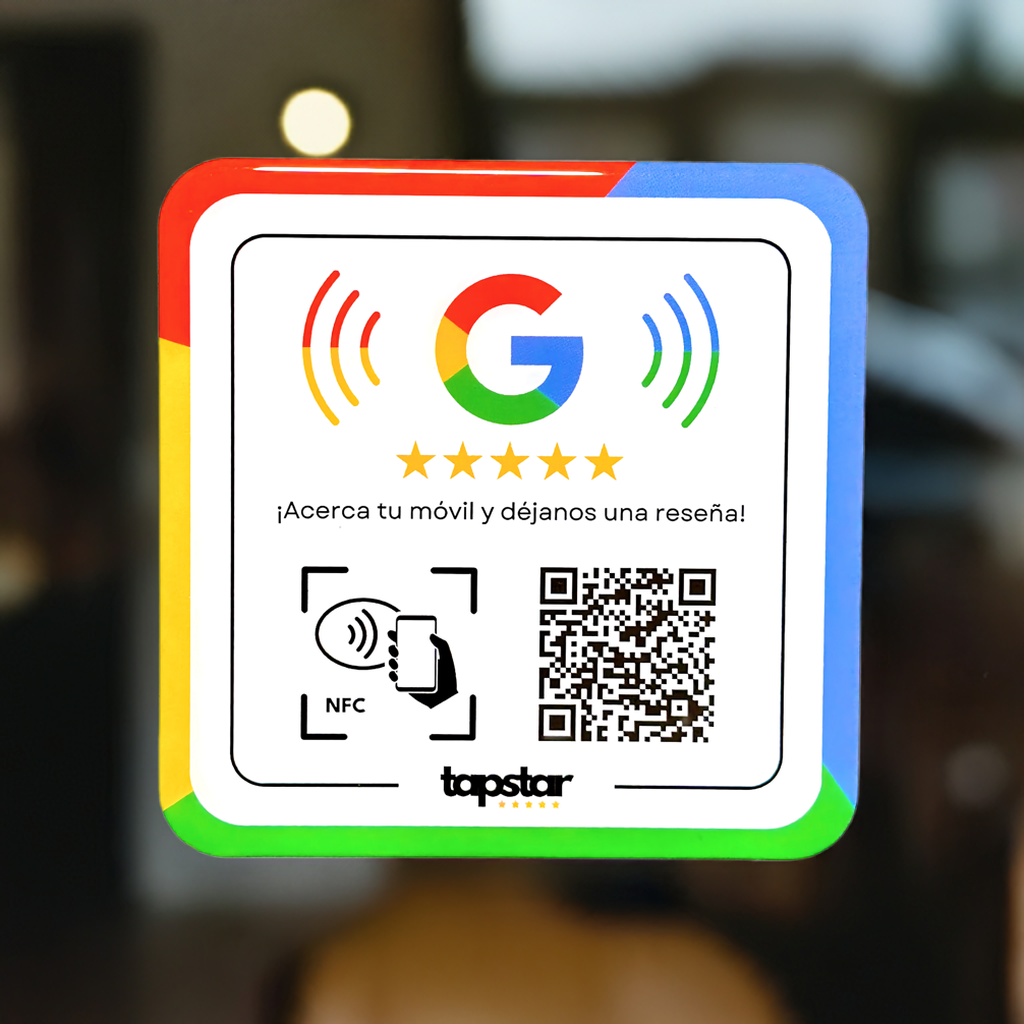 Placa Reseñas en Google