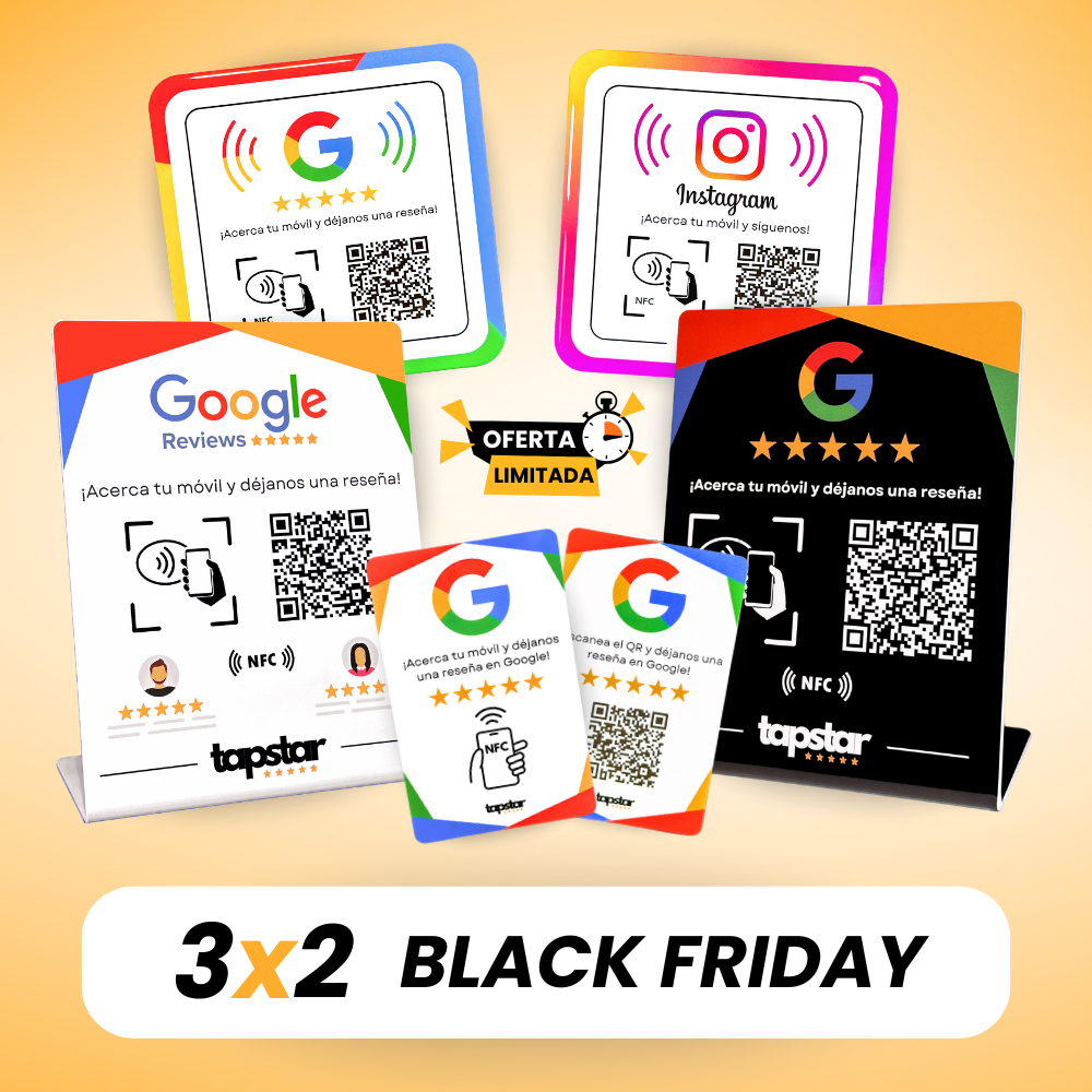 3x2 en todos los Tapstar