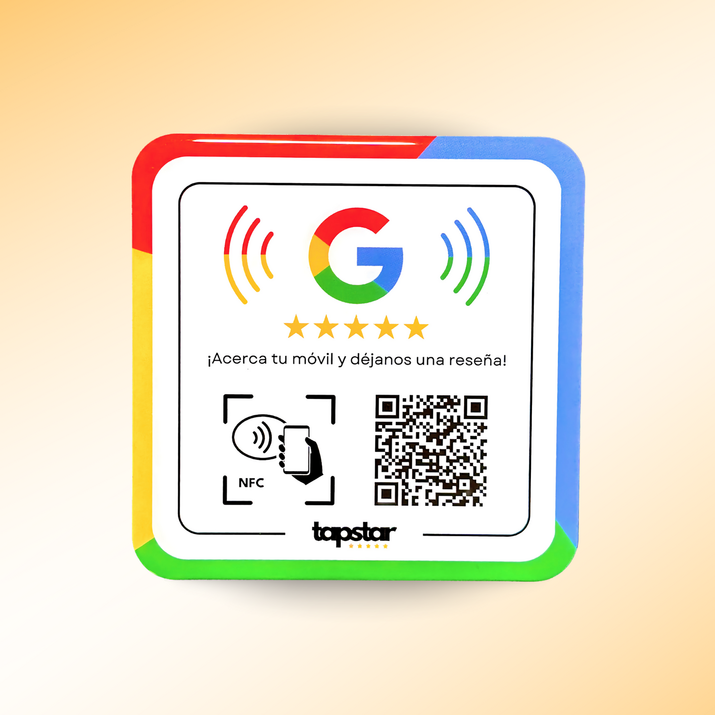 Placa Reseñas en Google