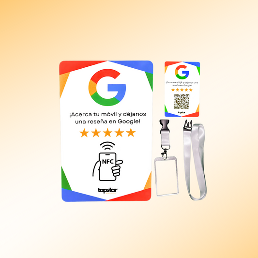 Tarjeta Reseñas en Google